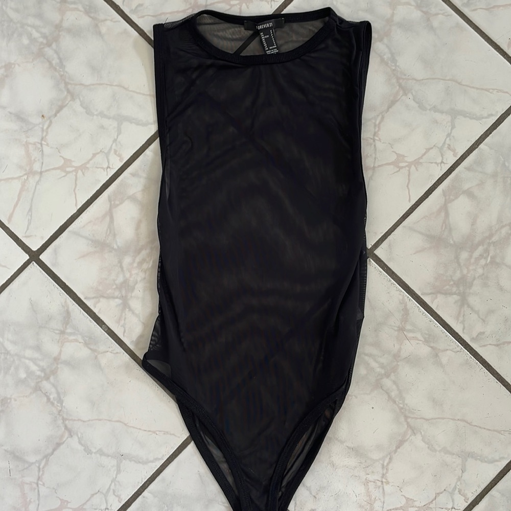 Forever21 mesh bodysuit